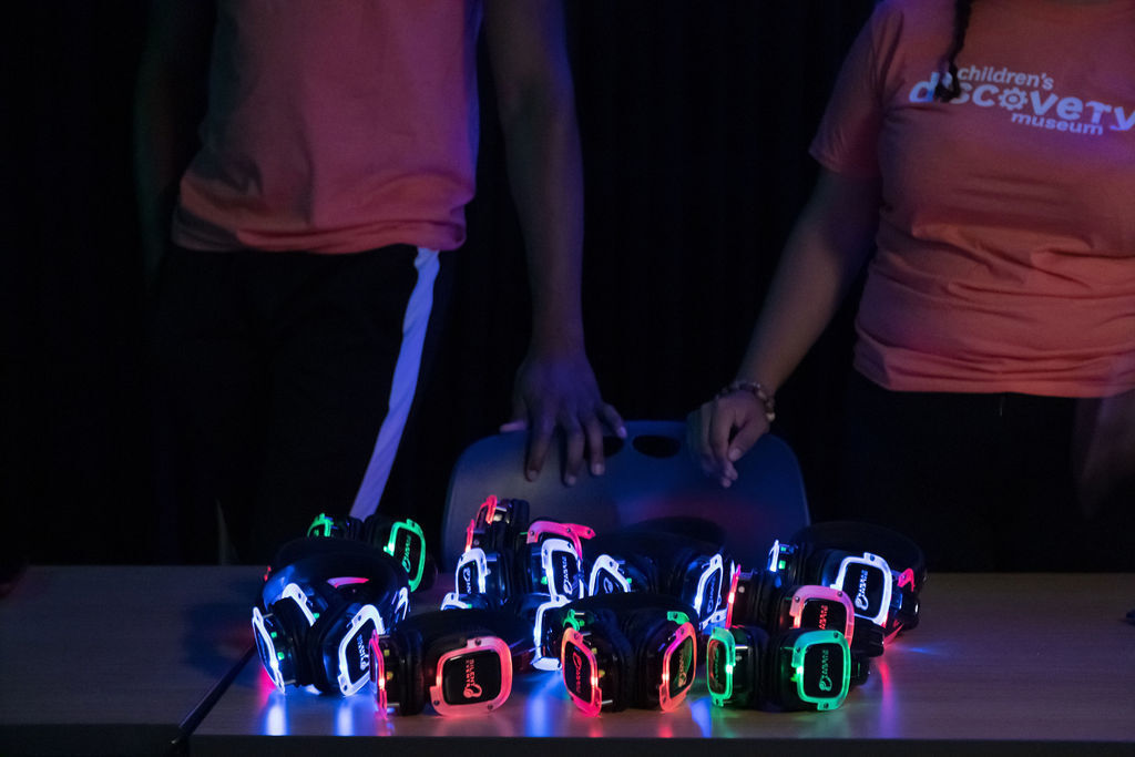 Headphones for the silent disco